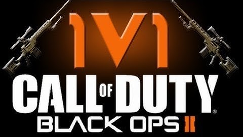 BLACK OPS 2 1V1 Quickscope,Noscope,tomohawks