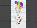 Unicorn&#39;s Balloon Rescue (Animation Meme) #boyanddragon #shorts