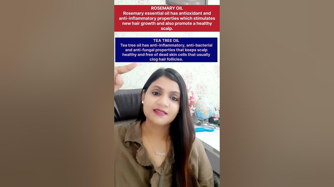 4 most effective essential oils to prevent grey hair & hairfall and