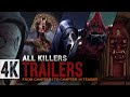 Dead by daylight All Killers Trailers | Chapter 1 - Chapter 14 Teaser | DBD Killer