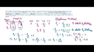 THEORY OF GAMES | GAMES WITH AND WITHOUT SADDLE POINT #operationresearch #saddle #point #civil