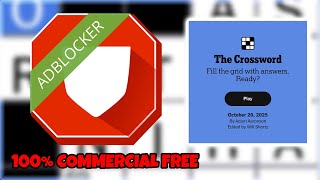 No ads... ever | Solving the New York Times Crossword Puzzle | October 20, 2025 | Monday