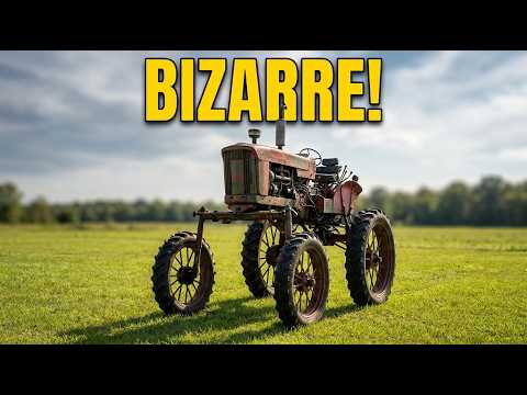 10 Bizarre Tractors You Won't Believe Were Built