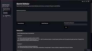 Demo for Data Hackfest 2025(Gemini Scholar) | MLH