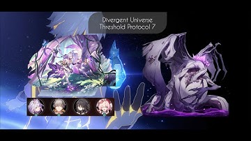 Honkai Star Rail Divergent Universe 3.3 Threshold Protocol 7 :E0S1 Castorice True DMG vs Pollux.