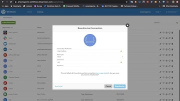 Okta Workflows Http Connection Reauthorize Settings