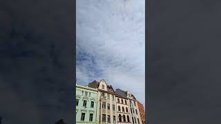 Cloudy Sky & The colourful Old Town in Toruń