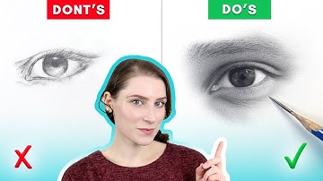6 Most Common Eye Drawing Mistakes (and how to avoid them!) - Part 2