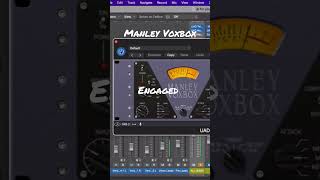 Manley Voxbox on vocal a/b #logicprox #mixing #uad #vocalmixing