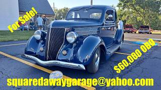 FOR SALE! - All Steel 1936 Ford 5 Window Coupe EP.37 #hotrod  #oldiron #Classiccar #classicford