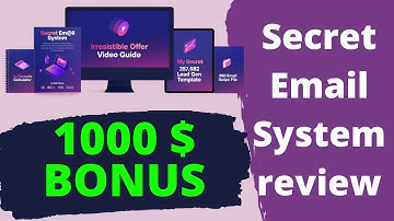 Secret Email System Review 2022 / Product Insides