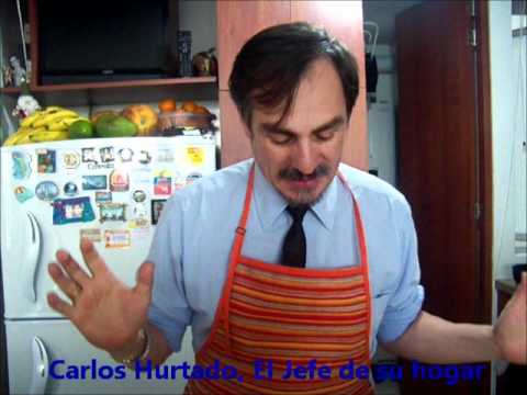 Carlos Hurtado, El Jefe, en su hogar
