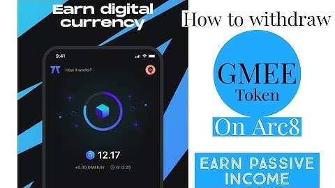 HOW TO WITHDRAW GAMEE TOKEN ON ARC8 AND EARN PASSIVE INCOME/ PLAY TO EARN GAMES