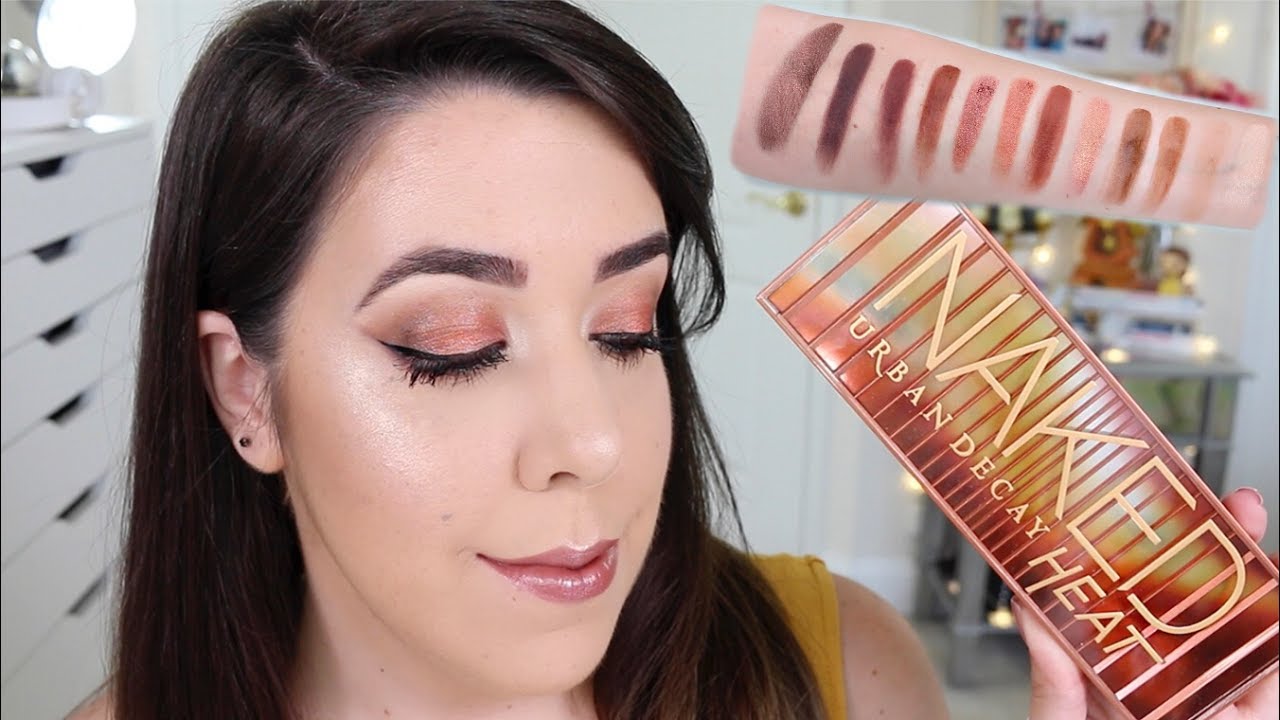 URBAN DECAY NAKED HEAT | SWATCHES Y TUTORIAL