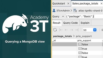 MongoDB 201:  Lesson 7, Exercise 2  » Querying a MongoDB view