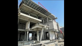 أطول كابولي خرساني صممته Longest Cantilever with R.C. Concrete