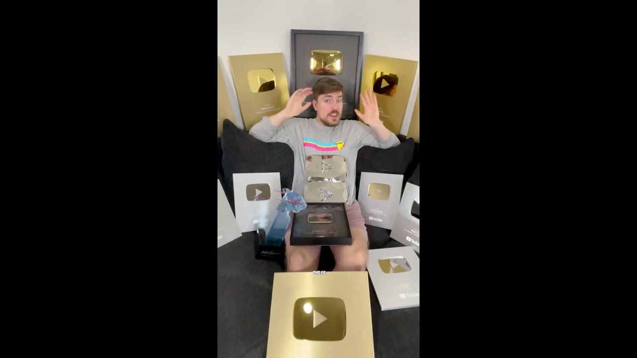All My YouTube Play Buttons