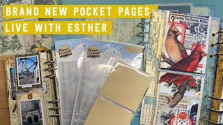 Introducing Brand New Photo Pocket Pages! | LIVE with Esther