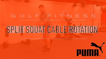SPLIT SQUAT CABLE ROTATION