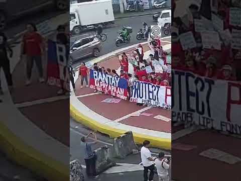 Marcos Jr Supporters Nagprotesta Sa QC ABS CBN News