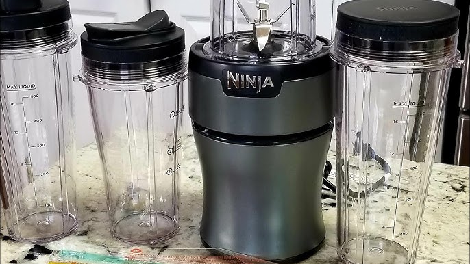 Ninja Nutri-Blender BN300 700-Watt Personal Blender, 2-20 oz  Dishwasher-Safe to-Go Cups