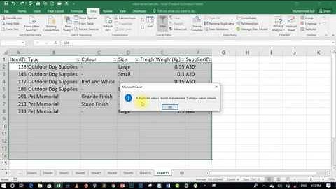 Remove Duplicate Data in MS Excel | Microsoft Excel Tutorial (2016) [Hindi/Urdu]