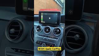 ✅ Mercedes C-Class W205 - Original Screen Upgrade to Apple CarPlay #w205 #carplay