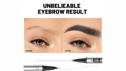 Make your eyebrows with eyebrow pencils at home Complete Guide 