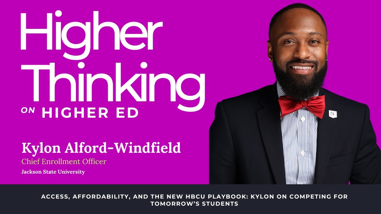 E14: Access, Affordability, and the New HBCU Playbook: Kylon on Competing for Tomorrow’s Students