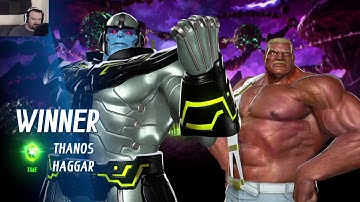 Marvel vs. Capcom Launch MP pt38 - vs. Haggar/Thanos