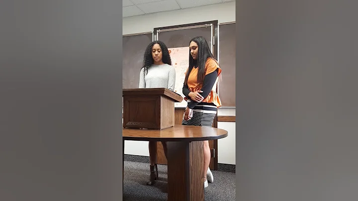 Noelani and Kiara singing Falling in Love with You.