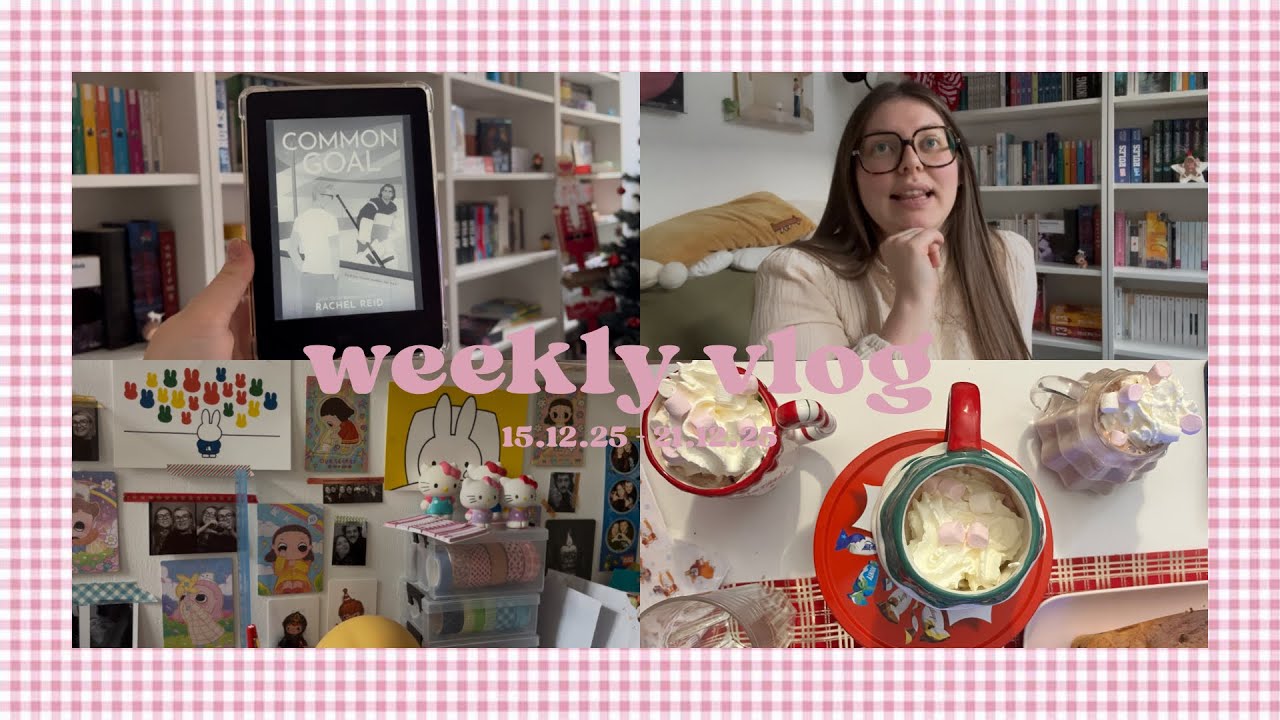 Weekly vlog(mas) : saga Game Changers, encore plus d’Heated Rivalry et haul stickers 📚🏒🖤