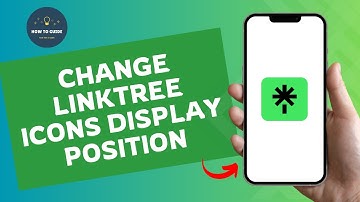How to Edit Icon Display Position on Linktree (2024) | Linktree Tutorial