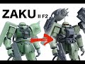 I REMODEL a ZAKU with SOME OLD PARTS