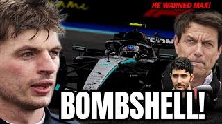 Toto Wolff’s WARNING To Verstappen And The SHOCK F1 Driver Swap Rumor