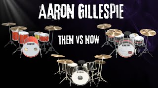 Aaron Gillespie: Then Vs Now | 3 Iconic Drum Setups (Underoath)