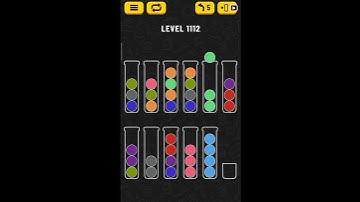 ball sort puzzle level 1112