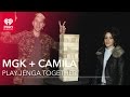 Camila Cabello Learns How to Play Jenga from Machine Gun Kelly