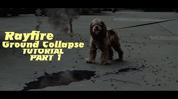 3ds max Rayfire Ground Collapse Tutorial Part 1