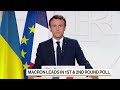 Macron Boosted by Position as Wartime Leader