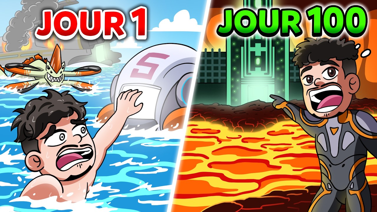 J'ai passé PLUS de 100 JOURS sur Subnautica, voici ce qu'il s'est passé...