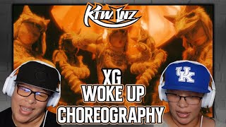 TWINS REACT TO XG - WOKE UP (Choreography) | DESTORYING THE BEATS!!! |