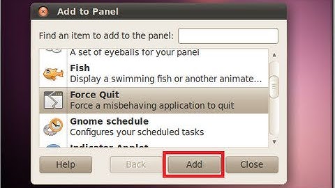 Force Quit - Ubuntu 10.10