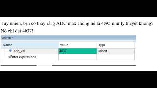 STM32 đọc giá trị ADC STM32 đọc giá trị ADC