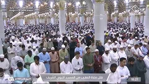 تلاوة بديعه من سورتي إبراهيم والناس للشيخ د. عبدالله القرافي  مغرب الثلاثاء 1-4-1447هـ