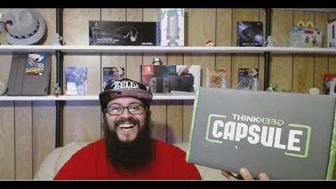 Think Geek Capsule #2 Unboxing
