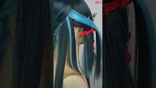 ✨Danica Wig Tutorial ✨#cosplay #danicacosplay  #genshinimpact #wigtutorial #osiascosplay