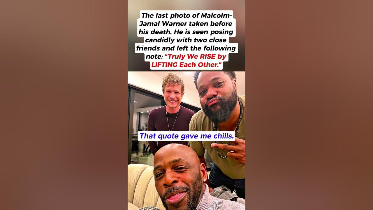 Malcolm-Jamal Warner’s Final Photo