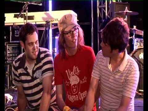 Scouting For Girls interview at Reading Festival with Virtual Festivals