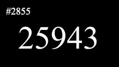 Count up 2801st to 2900th prime numbers! 1st channel.